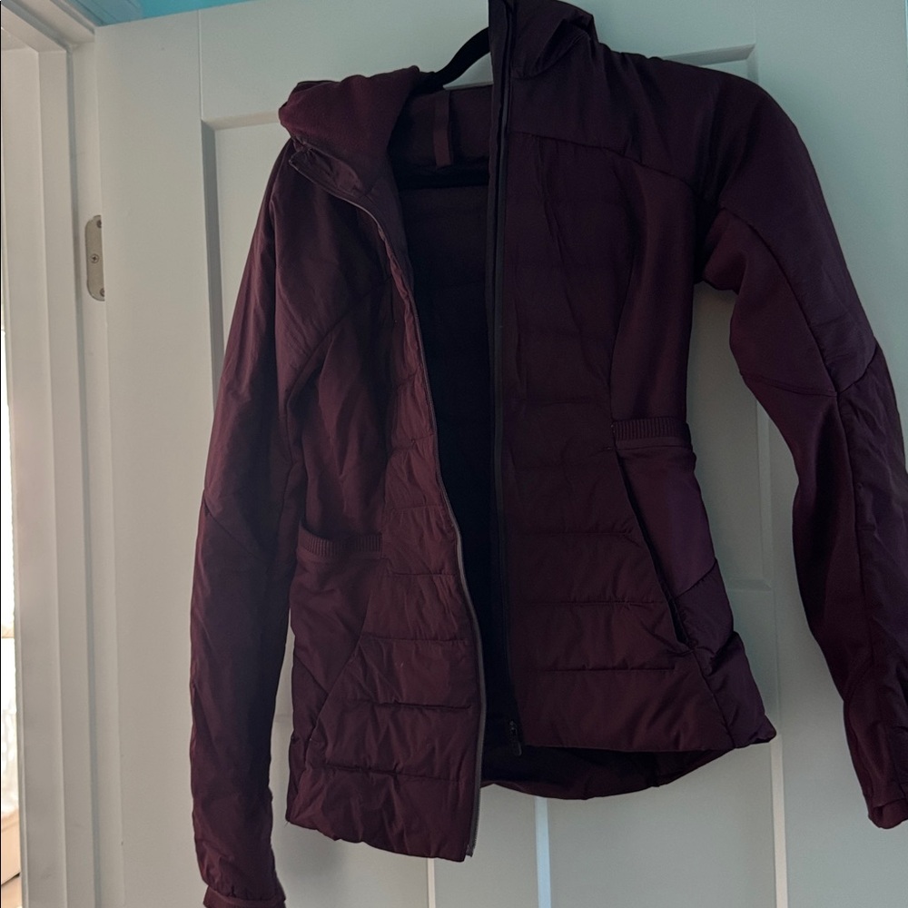 lululemon athletica Burgundy Utility Jacket